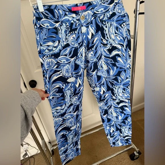 Lilly Pulitzer ankle pant, Size 4, NWT - Picture 3 of 9